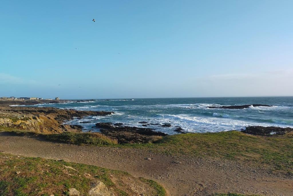 T2 Neuf Au Pied De La Plage 圣皮埃尔·奎贝罗 外观 照片
