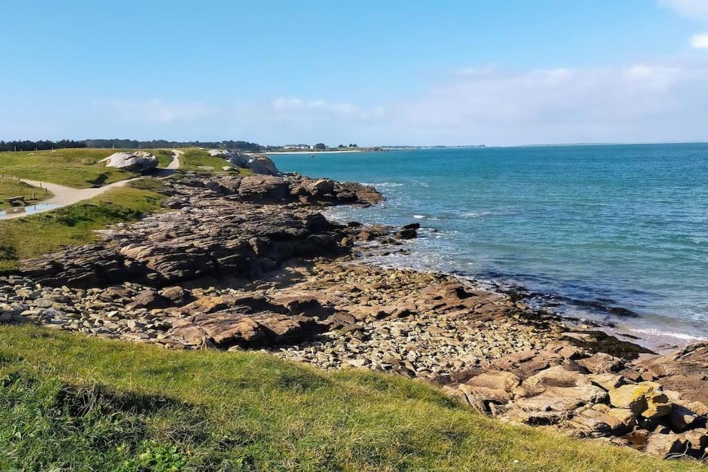 T2 Neuf Au Pied De La Plage 圣皮埃尔·奎贝罗 外观 照片